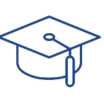 icon of graduation cap