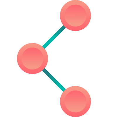 icon representing sharing