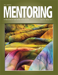 hand-dyed silk
cover All About Mentoring Winter 2010 issue 38